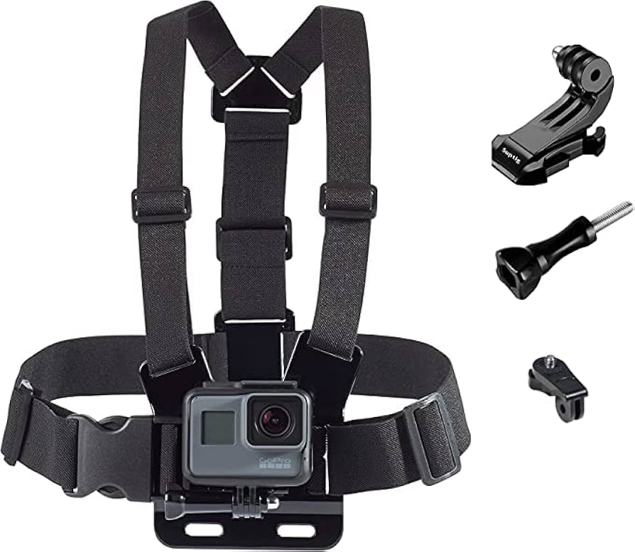 GoPro ウェアラブルカメラ用アクセサリ チェストハーネス Chesty GCHM30 Amazon | チェストマウント 調節可能なチェストストラップ GoPro
